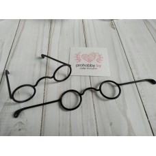 Очки для игрушек, 7 см, цвет черный