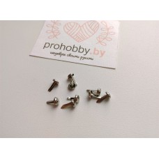 Брадсы "Классические", цвет серебро