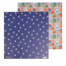 Бумага двусторонняя "Милые друзья"