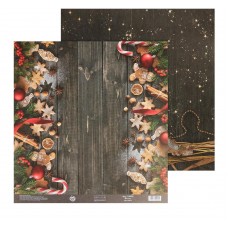 Бумага двусторонняя "Роскошный праздник"