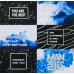 Набор бумаги с фольгированием "Man Rules" 12 листов + 2 листа ацетатных