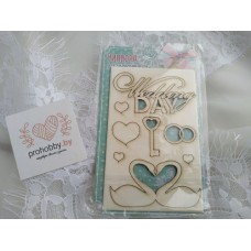 Чипборд "Wedding day"
