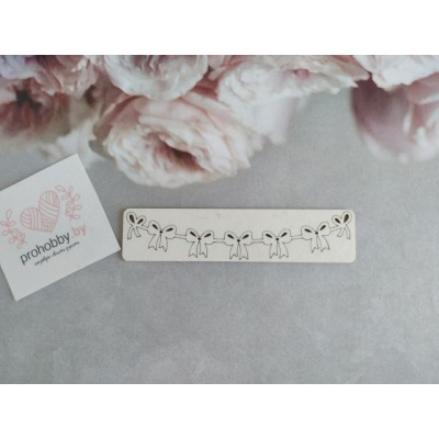 Чипборд "Гирлянда бантики"