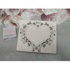 Чипборд "Рамка-сердце 3"