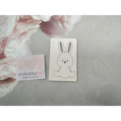 Чипборд "Зайка"