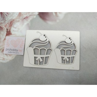 Чипборд "Пирожные №3"