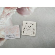 Чипборд "Мишка №3"