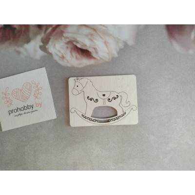 Чипборд "Лошадка качалка"