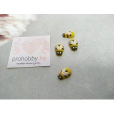 Декор дерево "Жёлтая пчёлка", 0,9*1,3 см