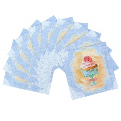 Салфетка для декупажа "Сладкая жизнь", 33*33 см