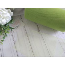 Фатин, ширина 15 см, цвет фисташковый №21