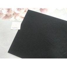 Фетр жесткий, 20*30 см, 1 мм, цвет черный