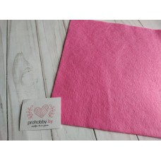 Фетр мягкий, 20*30 см, 1 мм, цвет розовый