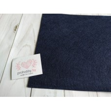 Фетр жесткий, 20*30 см, 1 мм, цвет глубокий синий