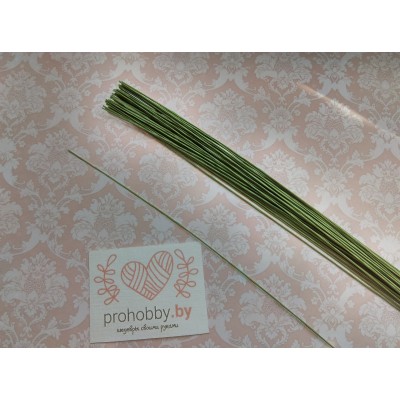 Проволока для изготовления искусственных цветов, 40 см, сечение 0,7 мм