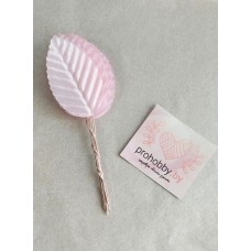 Листочки, цвет розовый, 10 штук