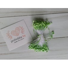 Тычинки "Капельки", цвет светло-зеленый, 130 шт