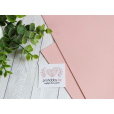 Фоамиран 60*70 см, 1,2 мм, цвет пудровый