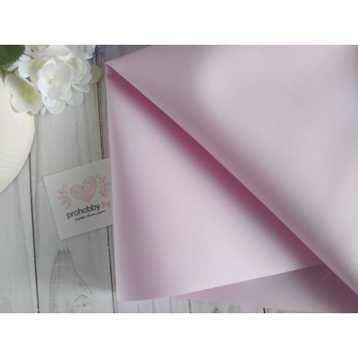 Фоамиран иранский, светло-розовый, 1 мм