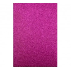 Глиттерный фоамиран А4, цвет сиреневый №13