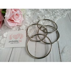 Кольцо для творчества 60 мм, цвет серебро