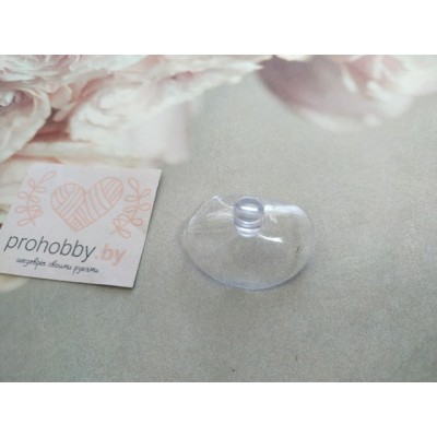 Присоска с боковым отверстием, 3 см