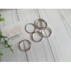 Кольцо для творчества 35 мм, цвет серебро