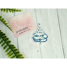 Кабошон-вырубка "Ёлочка"