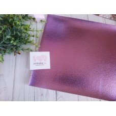 Кожзам текстурный, 22*30 см, цвет сиреневый металлик