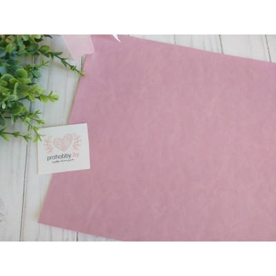 Кожзам, 22*30 см, цвет розовый