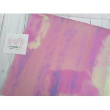 Кожзам гладкий, 20*30 см, розовый бензиновый