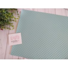 Кожзам текстурный "Плюсики", 22*30 см, цвет аквамарин