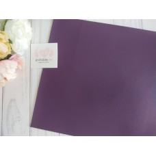 Кожзам, 22*30 см, цвет темно-фиолетовый