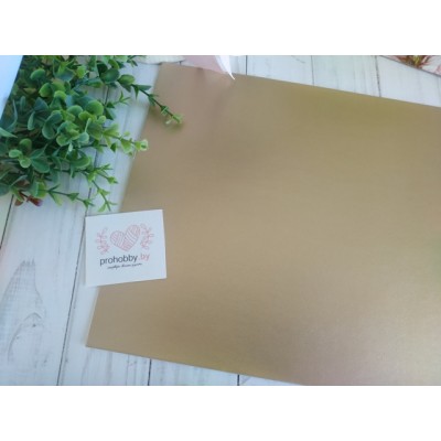 Кожзам, 22*30 см, цвет золото