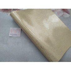 Кожзам "Принт", 21*30 см, цвет бежевый