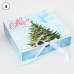 Коробки подарочные новогодние, 20*18*5 см, в ассортименте