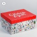 Коробки самосборные новогодние, 31*25,5*16 см, в ассортименте 