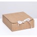 Коробка самосборная крафт, 15*15*5 см
