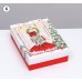 Коробки подарочные новогодние, 21*15*5,5 см, в ассортименте