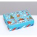 Коробки подарочные новогодние, 21*15*5,5 см, в ассортименте