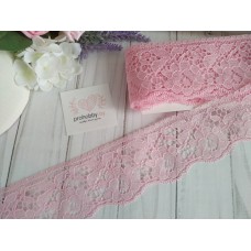 Кружево капроновое, цвет нежно-розовый, 6 см (SF-5175)
