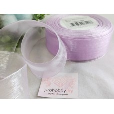 Лента органза 40 мм, цвет сиреневый №BK26
