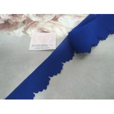 Лента шифоновая, цвет синий №57, 3 см*1,4 м