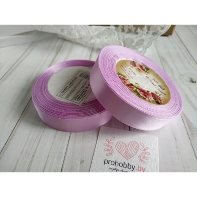 Лента атласная 20 мм, цвет лиловый