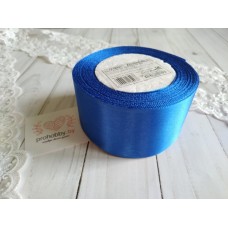 Лента атласная 50 мм, цвет синий