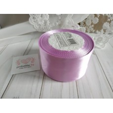 Лента атласная 40 мм,  цвет лиловый №069