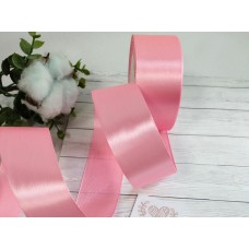 Лента атласная 40 мм, цвет розовый №147