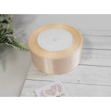 Лента атласная 40 мм, цвет айвори №083