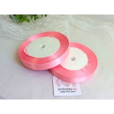 Лента атласная 12 мм, цвет розовый №147