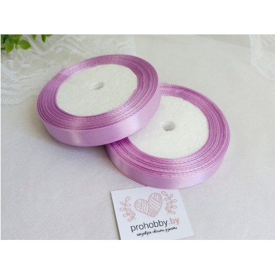 Лента атласная 12 мм, цвет лиловый №069